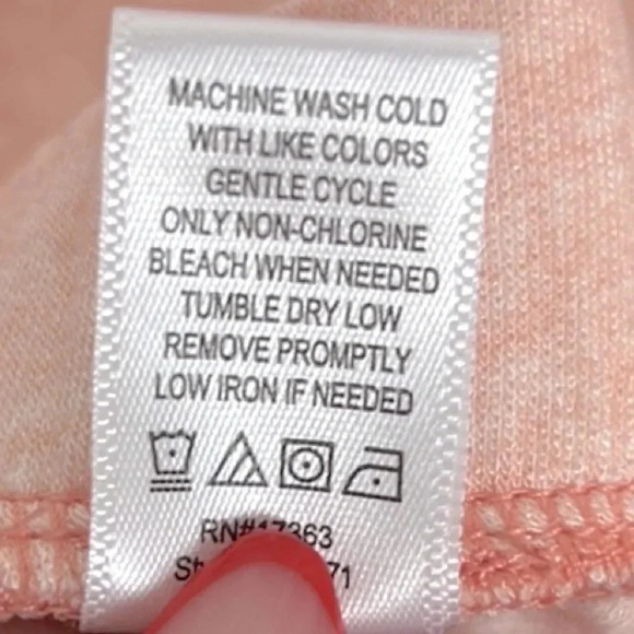 Kookaburra By UGG Brushed-Back French Terry Jogger Pant Coral Ombre Size Large - Picture 6 of 7